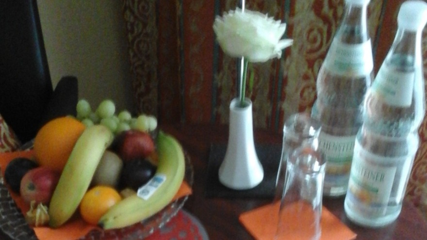 Unser Willkommensgruß im Zimmer Willkommensgruß im Zimmer